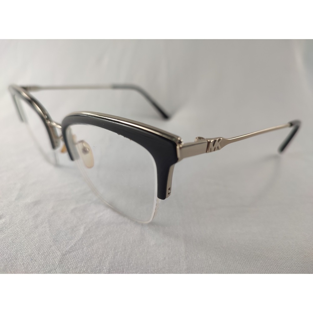 Michael Kors MK 3029 Costa Rica Black Silver Cat Eye‎ Eyeglass Frames 140mm